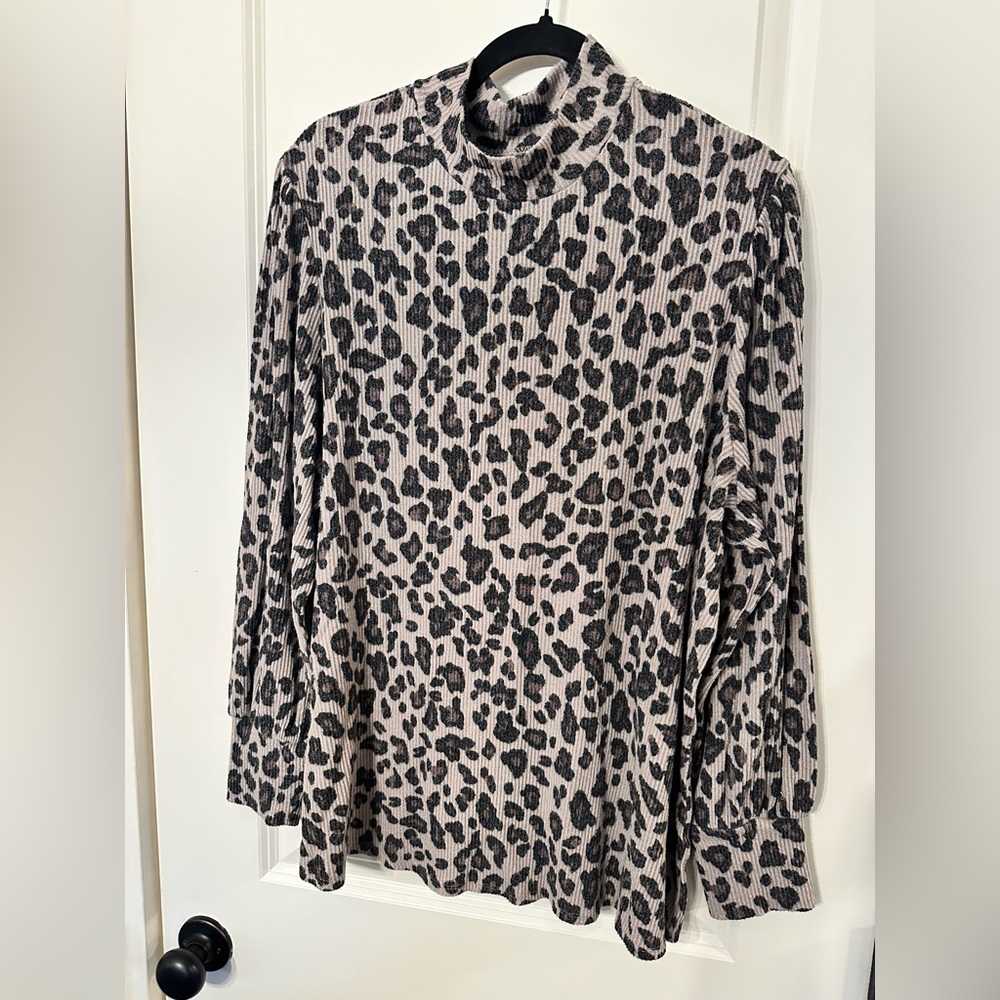 Mock Neck Sweater Top